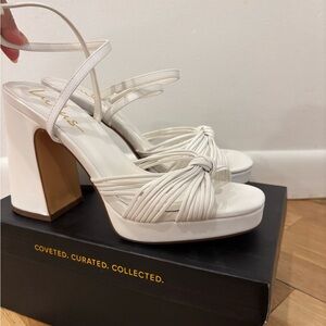 Lulu's White Elegant Heels